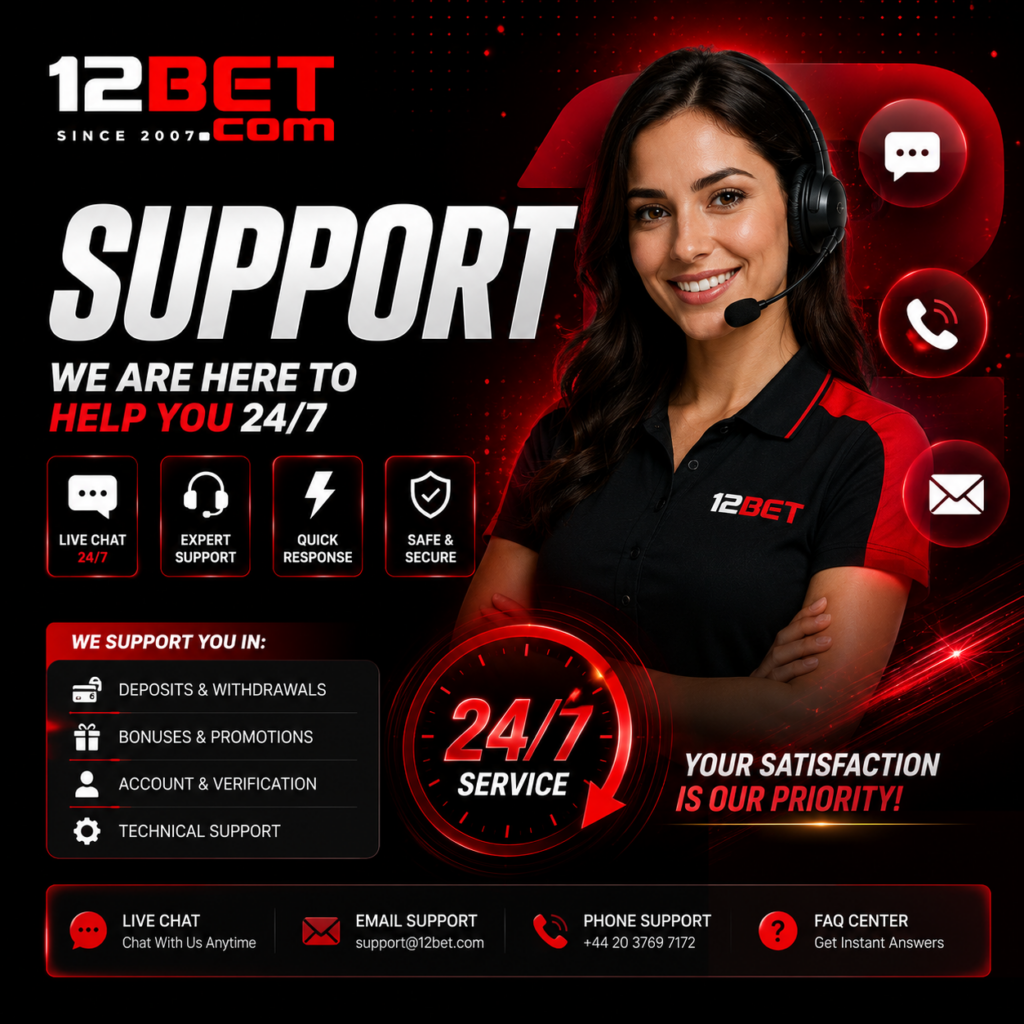 12Bet Support